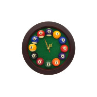 Часы ROTUNDO, 25x25 см,  зеленый