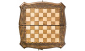 Шахматы + Нарды резные 30 Ohanyan