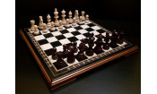 Шахматы "Поединок" венге нескладные с деревянными фигурами