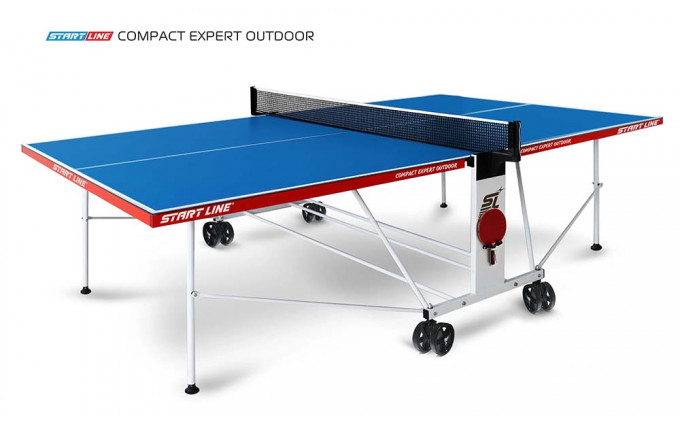 Теннисный стол Start line Compact EXPERT Outdoor 6 BLUE