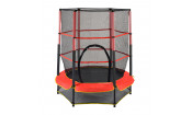 Батут детский DFC TRAMPOLINE-RED 55" с сеткой