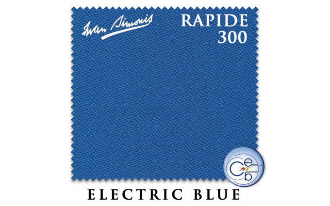Сукно Iwan Simonis 300 Rapide Carom 195см Electric Blue