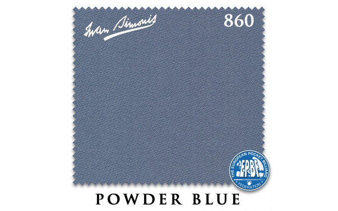 Сукно Iwan Simonis 860 198см Powder Blue