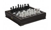 Шахматы стандартные каменные 34х34 см (2,75") RTG-7276