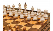 Шахматы + нарды резные Бриз-2 50, Haleyan