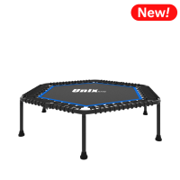 Батут UNIX Line FITNESS Lite Blue (130 cm)