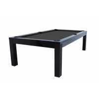 Бильярдный стол для пула Penelope 8 ф (черный) с плитой