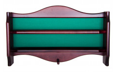 Полка для шаров навесная (махагон, 64 х 39 х 10,5 см. с сукном)