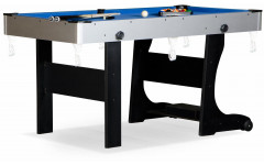 Складной бильярдный стол для пула "Team I" 5 ф (черный) ЛДСП