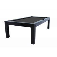 Бильярдный стол для пула Penelope 7 ф (черный) с плитой, со столешницей